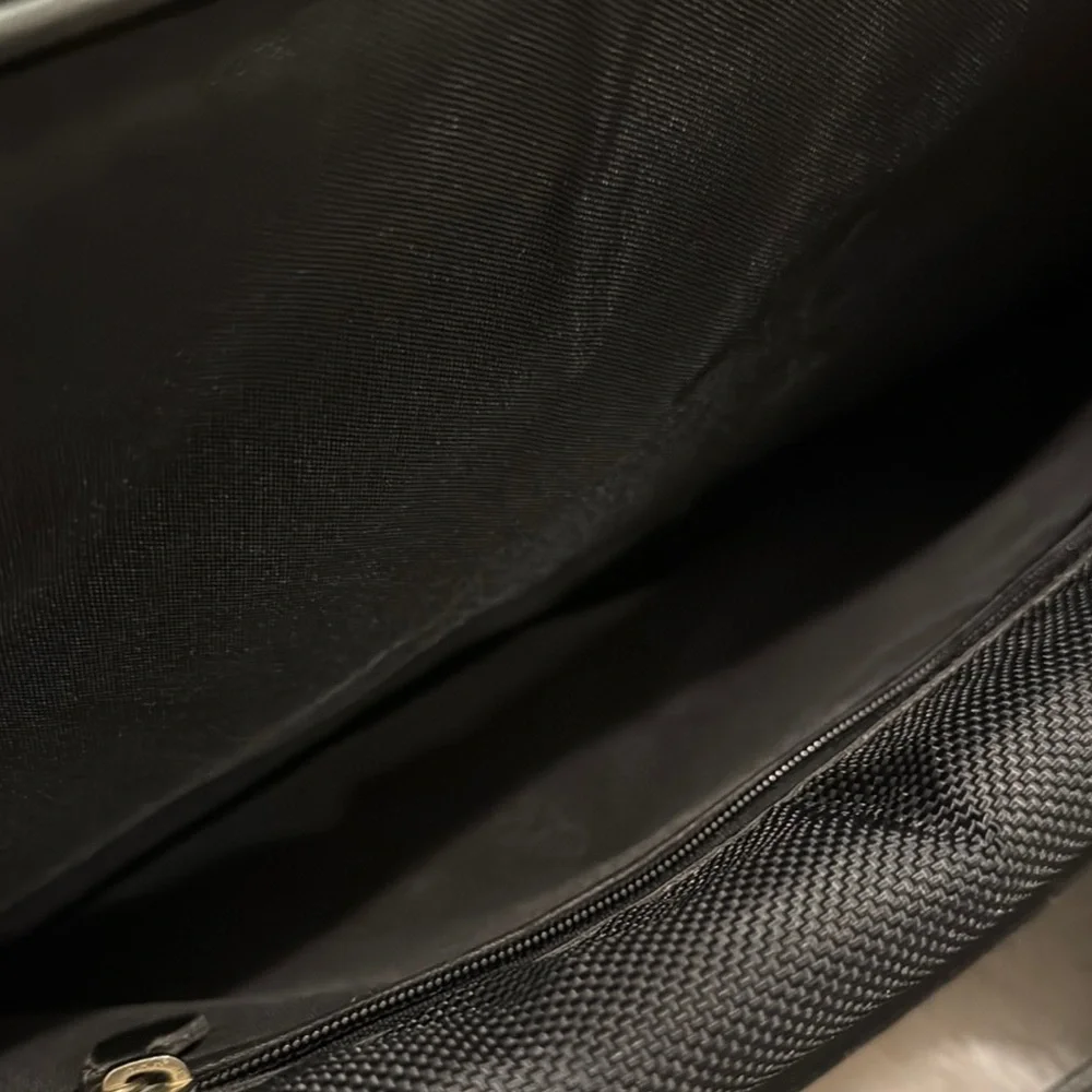 Vintage Coach Black Leather Men’s Briefcase pre-owned.